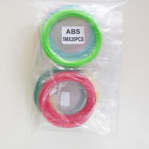 Buy 3D printing ABS filament bag 5mx20pcs in Australia - Brisbane - Gold Coast - 3dpens.com.au