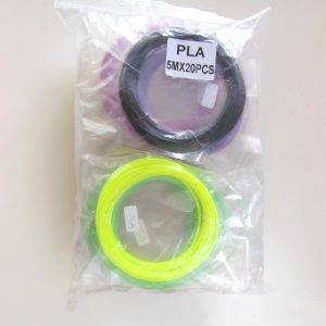 Buy 3D printing PLA filament bag 5mx20pcs in Australia - Brisbane - Gold Coast - 3dpens.com.au