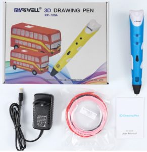 Buy Myriwell RP100A 3D printing pen box in Australia - Brisbane - Gold Coast- 3dpens.com.au