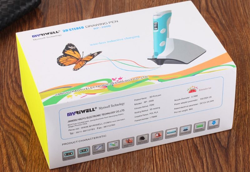 Buy Myriwell RP-200B 3D printing pen pack in Australia - Brisbane - Gold Coast - 3dpens.com.au