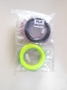 Buy 3D printing PLA filament bag 5mx20pcs in Australia - Brisbane - Gold Coast - 3dpens.com.au