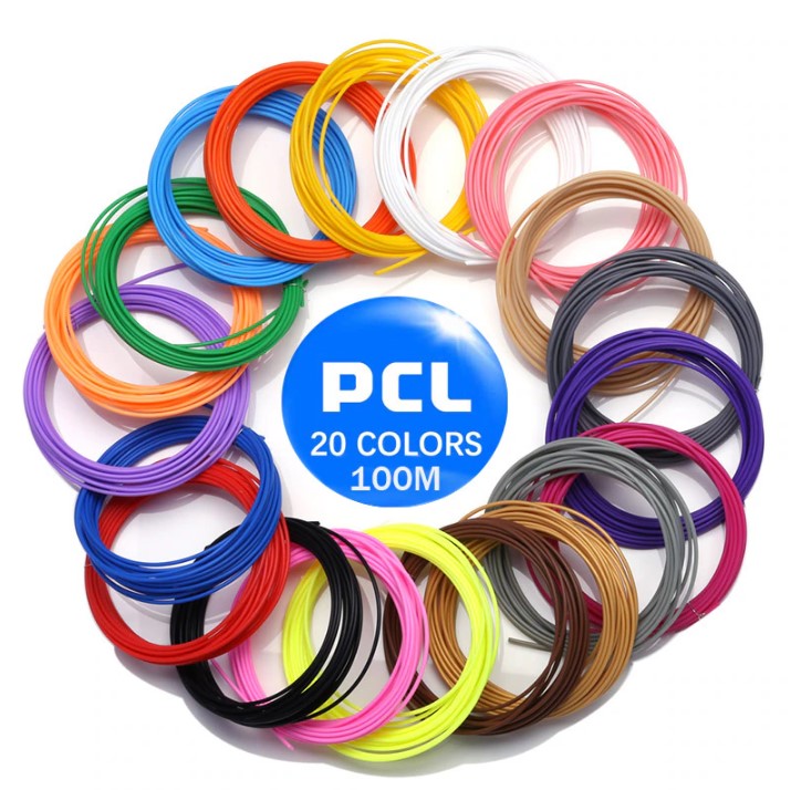 3d Pen Filament,3d Pen Refill Random 12colors 5m, Pla Filament 1.75mm_gift  Of G