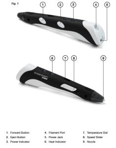 Buy Cocoon Create 3D printing pen func in New Zealand- 3dpens.com.au