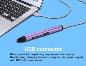 Buy A3 3D printing pen in Australia - power bank