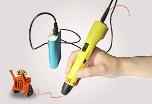 Buy Wodian QY01 3D printing pen in Australia - power bank