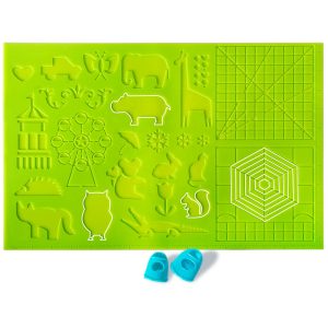 Silicone mat - green