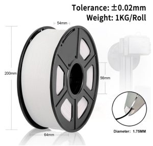 3D printing filament PLA PCL - size