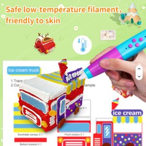 Car 3D pen model kit - drawing