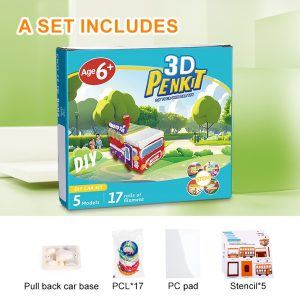 Car 3D pen model kit - package